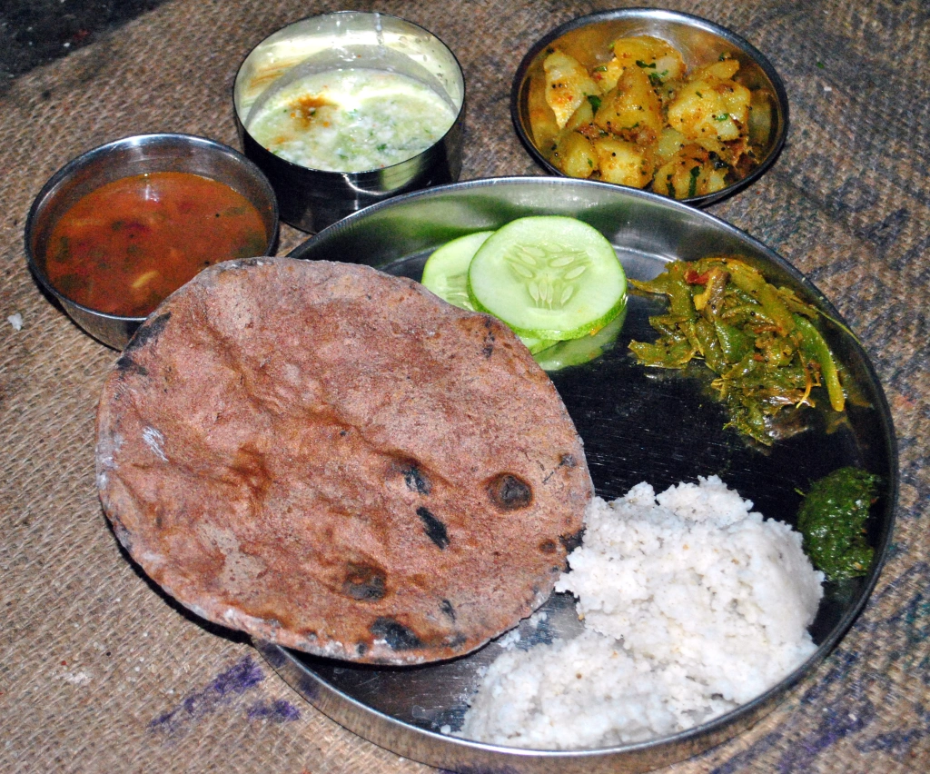 traditional Garhwali Thali