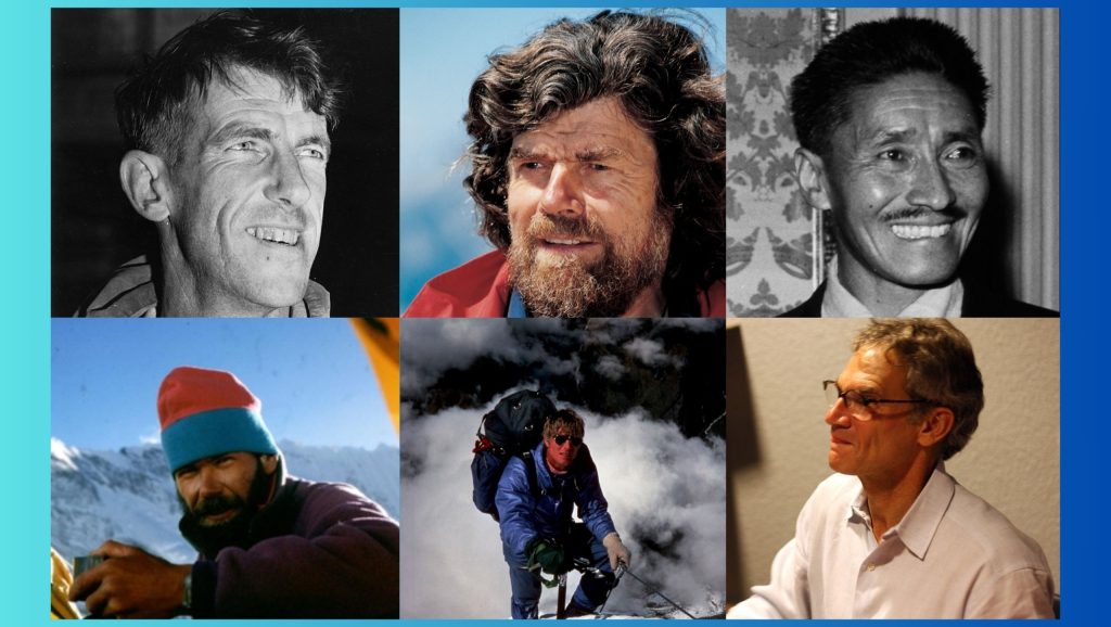 mount everest climbers