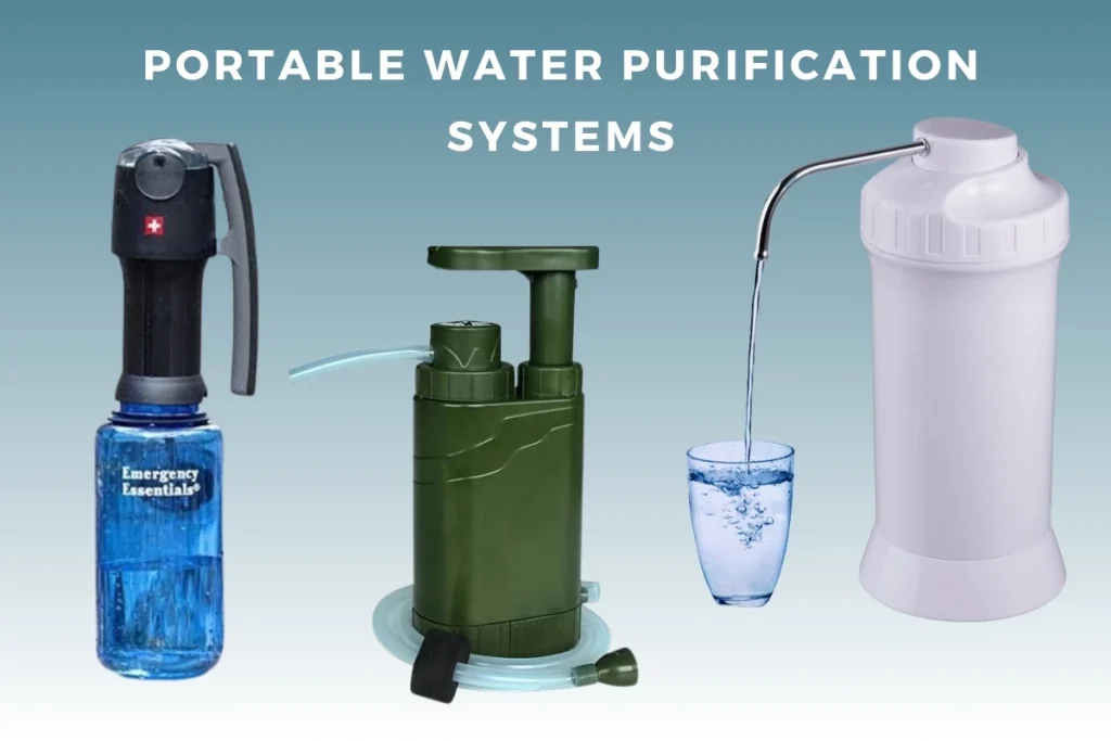 portable water purification systems for outdoors