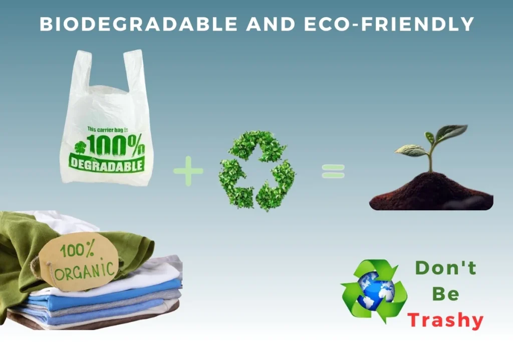 use of biodegradable and eco-friendly things for outdoors