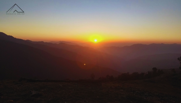 Nag tibba morning Sunrise View